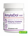 AmylaDol mini Enzymy trawienne Tabletki dla psów i kotów karma uzupełniająca dietetyczna 90 tabletek